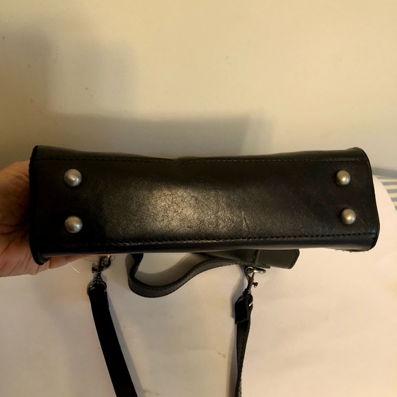 PATRICIA NASH Black Leather Carisbrooke Crossbody Bag NWD - Picture 6 of 8